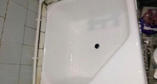 Обновление душевого поддона акрилом | Мезень